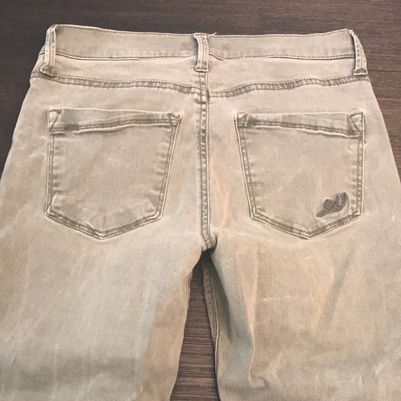 Express olive green moto jeans - Picture 5 of 5